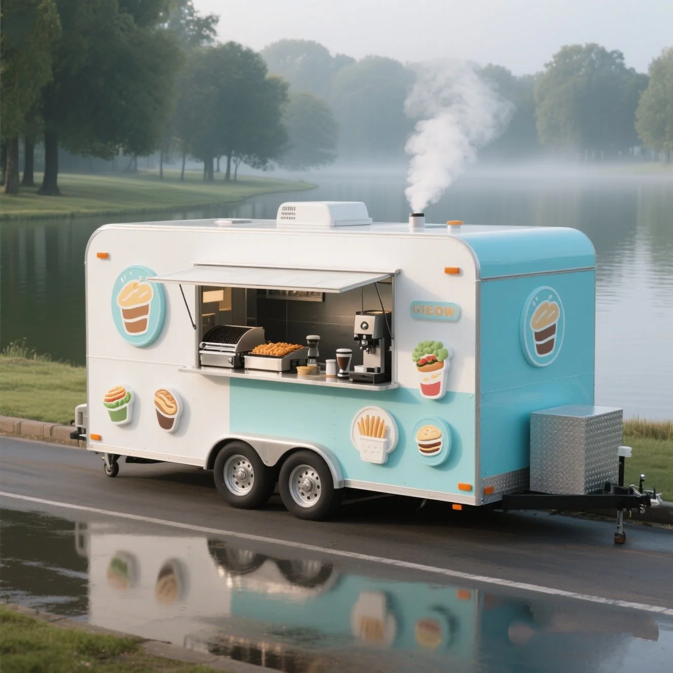 10Ft Small Food Tra…