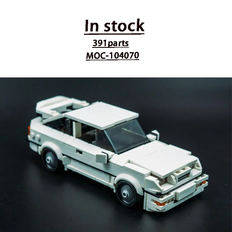 

MOC-104070 New Sports Iconic Supercar Racing Building Block Model 391 Parts MOC Boys Children's Birthday Christmas Toy Gift