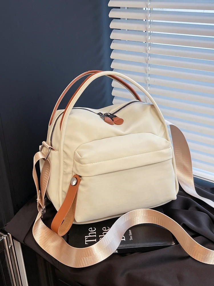 

Новая модная легкая повседневная нейлоновая сумка через плечо для женщин, сумка на одно плечо, модная пригородная сумка, мягкая квадратная сумка в стиле авпа