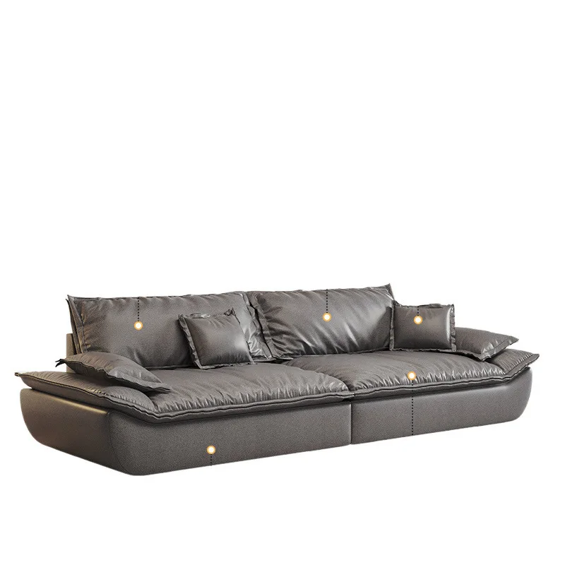 

Italian light luxury sofa living room, new fabric sofa small household