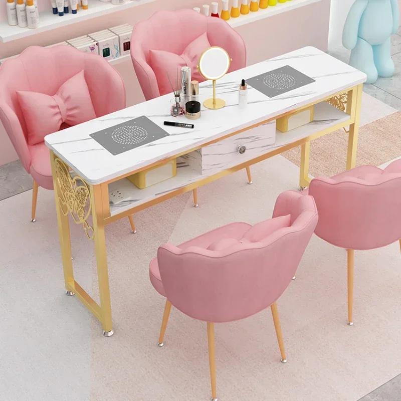 Aesthetic Dressing Manicure Table Living Room Headboard Professional Manicure Table Home Schmincktisch Pedicure Furniture