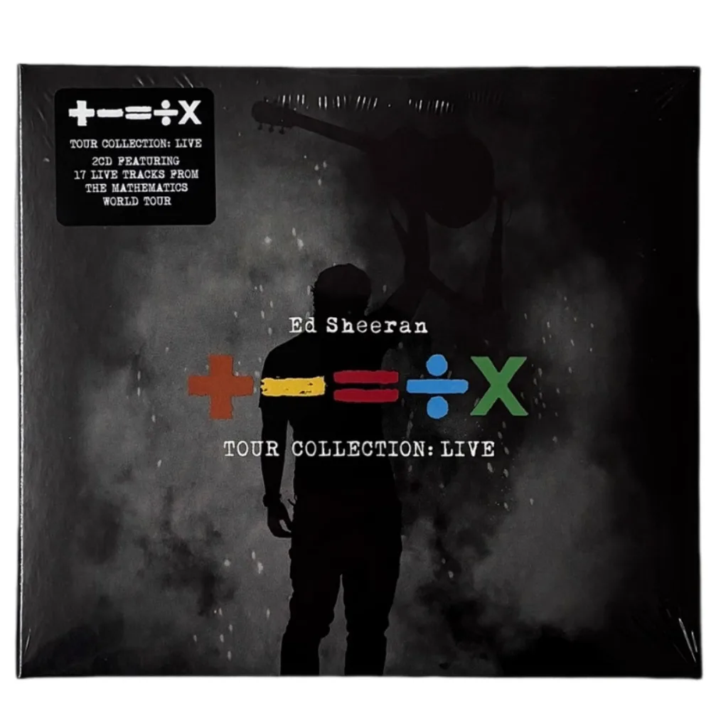 

Ed Sheeran +-=× Tour Collection Album | Pop Acoustic Music | Lossless Recorded CD Disc for Home & Car Audio