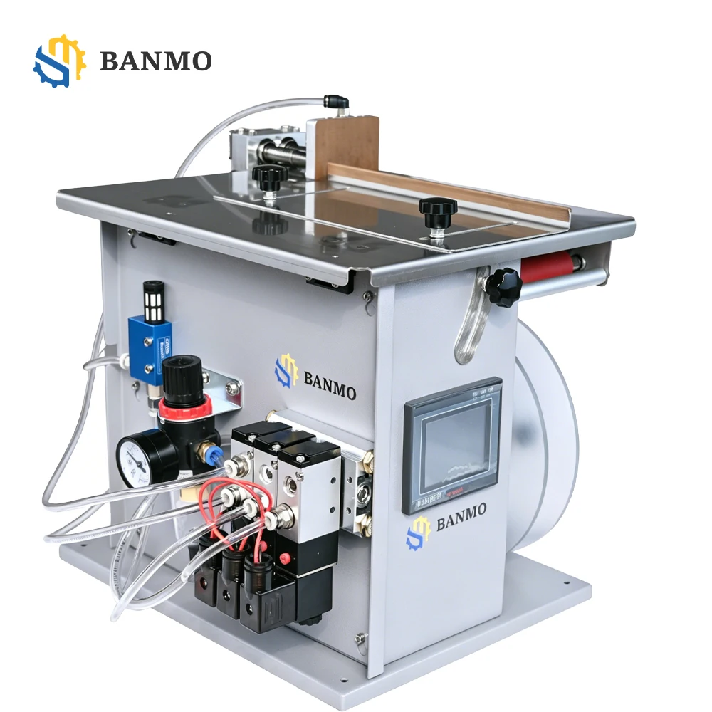 Advanced Touch-Screen Desktop Flat Labeling Machine Adjustable Speed Professional Labeler Semi-Automatic Electric Pneumatic