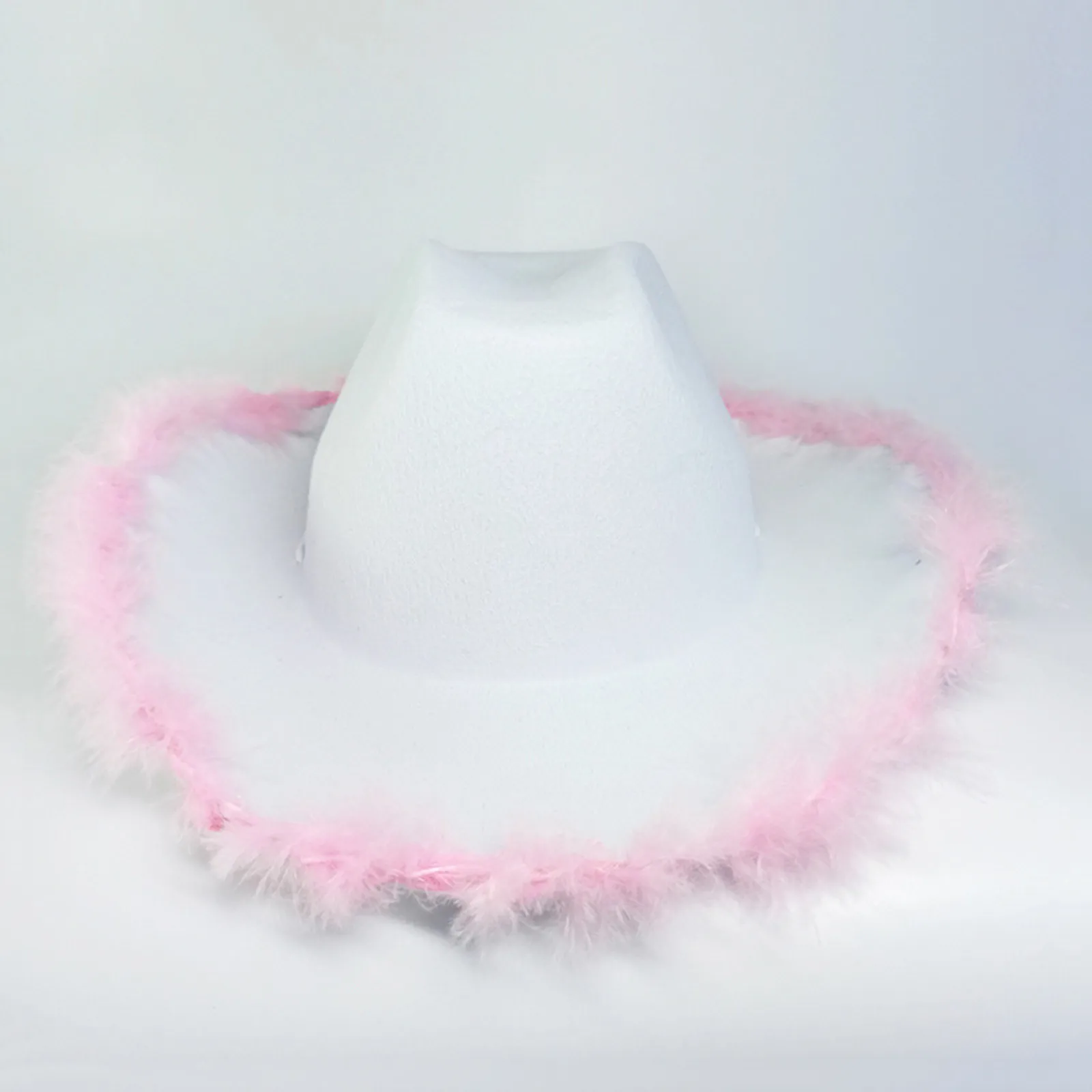 Novelty Cowboy Hat With Feathers For Women Cowboy Hat For Head over Boots Sign Cowboy Hats for Women with String Hard Hat Cowboy