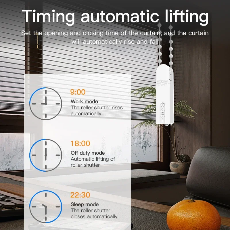 Tuya Zigbee Smart Blind Motor Automatic Electric Roller Shutter Shadows Robot App Control Lifting Curtain Opening Closing Driver