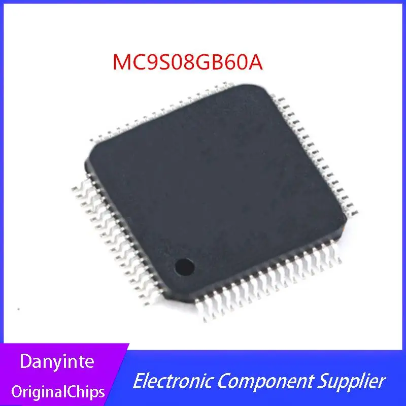

NEW 2PCS/LOT MC9S08GB60A CFUE MC9S08GB60ACFUE MC9S08GB60 TQFP-64
