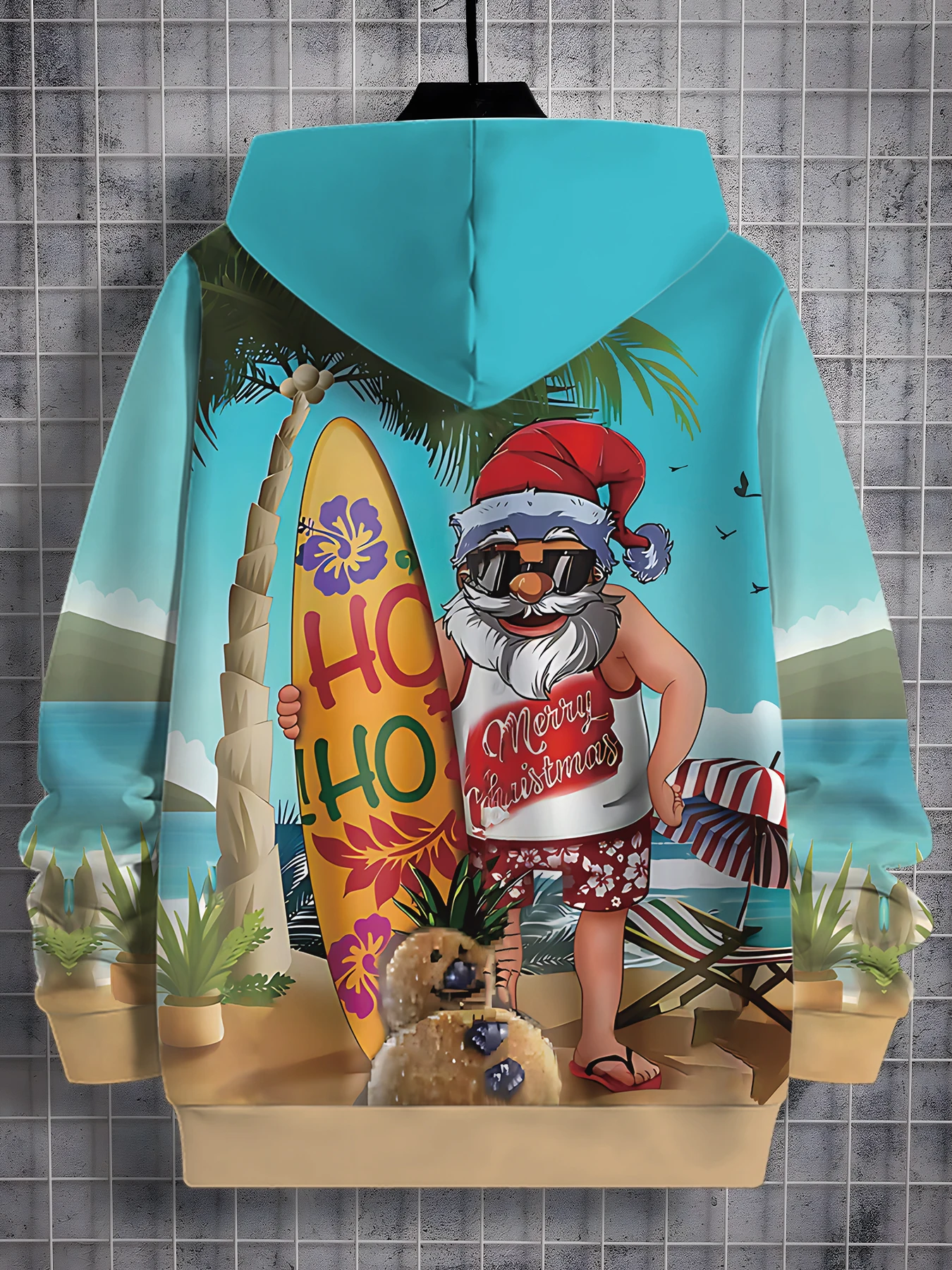 جديد وصول شخصية هوديس عيد الميلاد المطبوعة البلوز الرجال النساء عادية المتضخم قمصان سويت شيرت بقلنسوة باردة