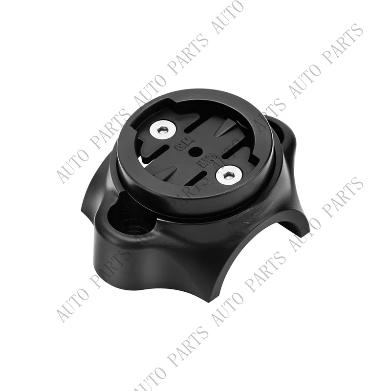A+ Folding Bike Computer Mount Stem Cap CNC Aluminum for Head Tube Installation