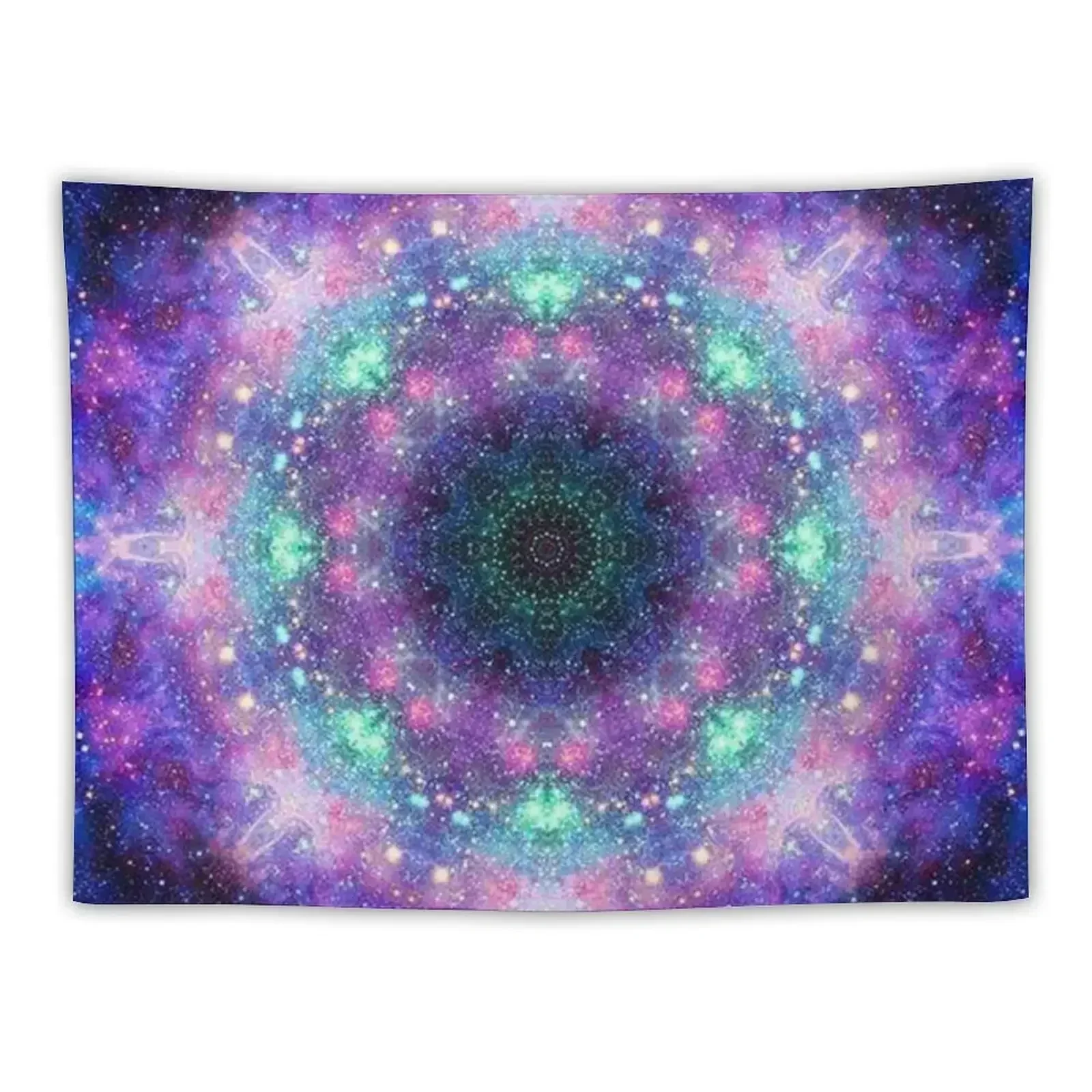

Trippy purple space mandala Tapestry Decor For Room Wall Decorations Tapestry