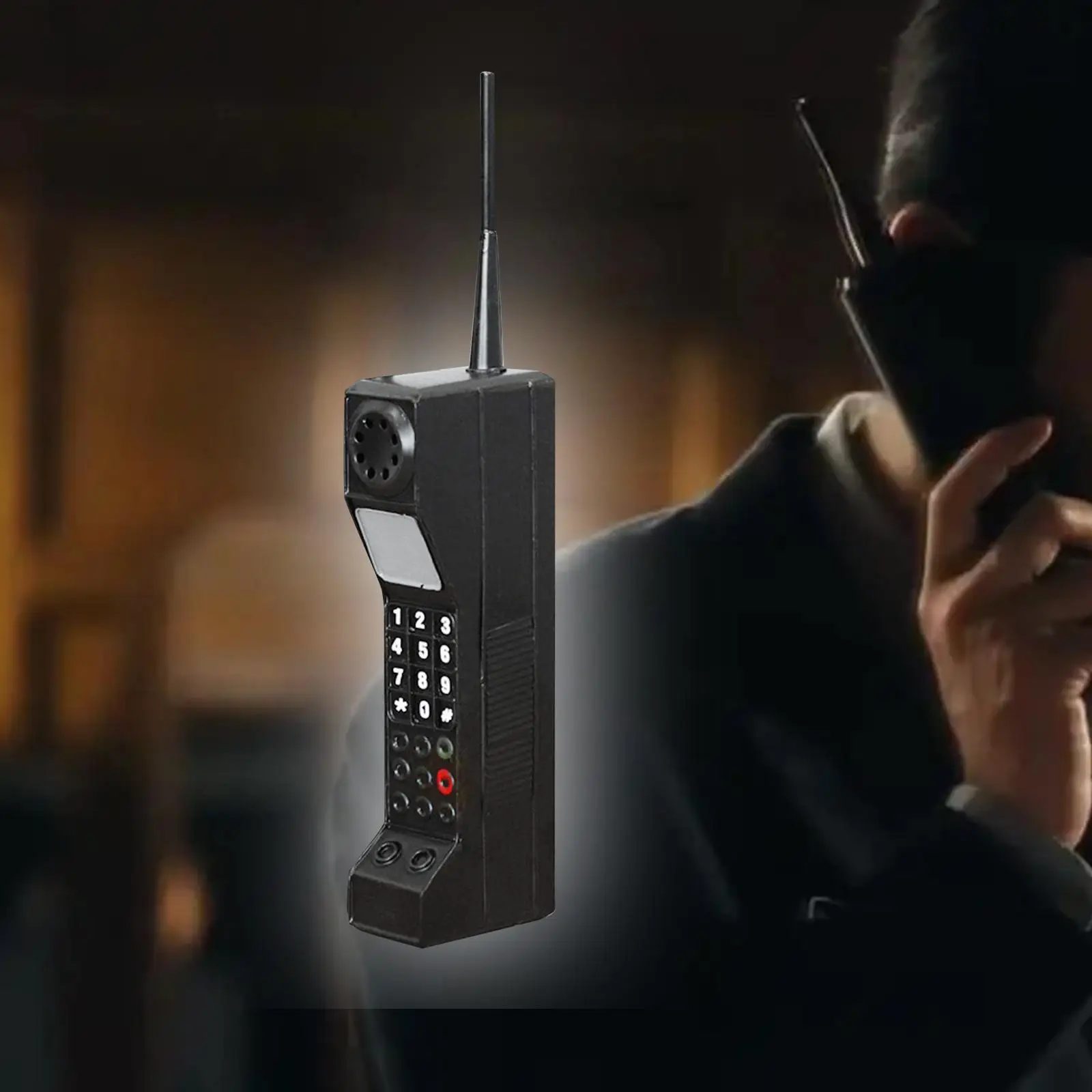 الطراز القديم هاتف محمول نموذج هدية 80S 90S الطراز القديم نموذج الهاتف الخليوي للحزب غرفة المعيشة سطح المكتب المنزل هالوين #1