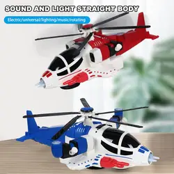 Kids Helicopter Toy Toddler Airplane Toy Intelligent Kids Electric Helicopter Toy with Music Light for Toddlers for Boys