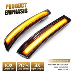 For Hyundai I30 Elantra Avante MK5 MD Veloster 2011-2015 LED Dynamic Turn Signal Light Blinker Side Mirror  Indicator