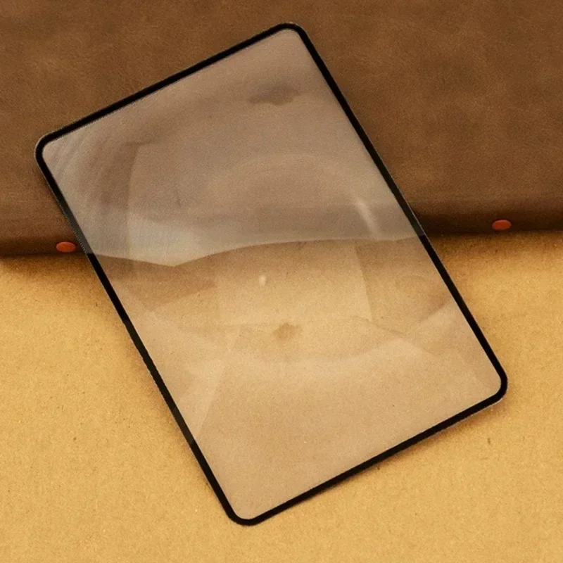 Hot Sell  Page Magnifying Sheet 3X PVC Lightweight Fresnel Lens Card Magnifiers Magnifying Glass for Reading Small Patterns Maps