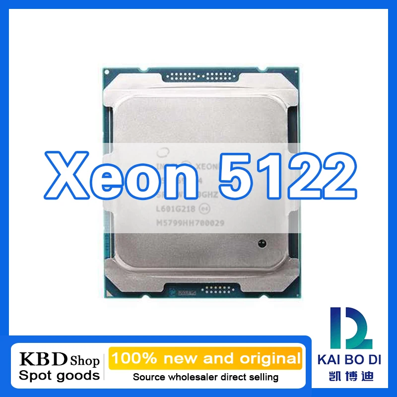 Xeon Gold 5122 CPU 4 Cores 8 Threads 3.60GHz 100%NEW and ORIGINAL CPU Central Processor Unit