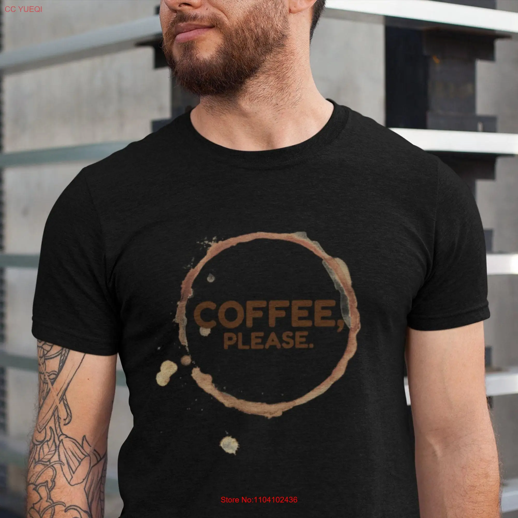 Coffee Please T shirt Cafe Por Favor Time Weather Foodie and Books Lover Dealer long or short sleeves