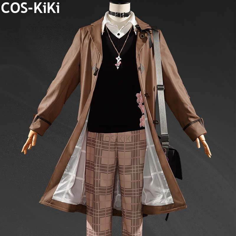 COS-KiKi Vtuber Shoto Game Suit Gorgeous Handsome Uniform Cosplay Costume Halloween Carnival Party Role Play Outfit Men Daydress