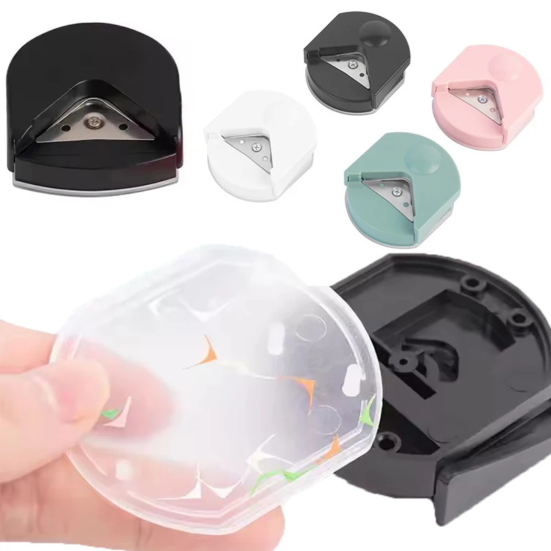 1PC R4 Runde Ecke Cutter Tragbare Rand Schneiden Werkzeuge Grußkarten Foto Postkarten Ecke Trimmen DIY Handwerk Scrapbooking ZYF