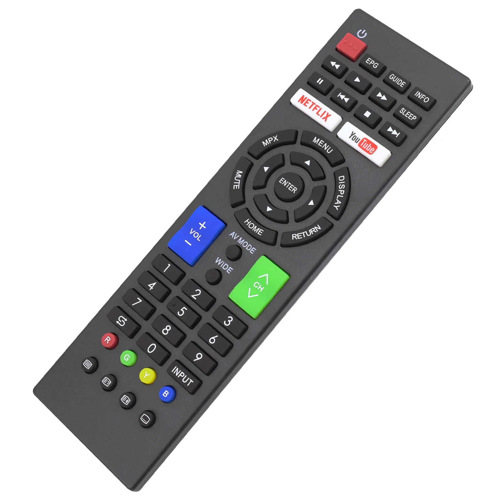 Universal Remote Control for Sharp TV RC5112 GB147WJN1 GB139WJN1 RC1912 GA903WJSA RC4846 GB042WJSA GB071WJSA GB139WJSA RC4847