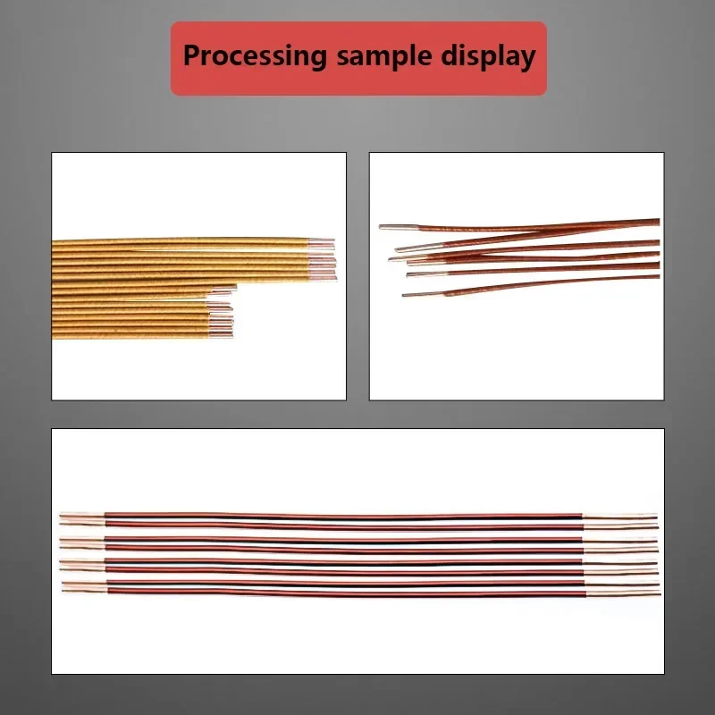 New Large Enameled Wire Scraping Machine Peeling Paint Peeling Machine Copper Wire Aluminum Coil Grinding Paint Peeling Paint St