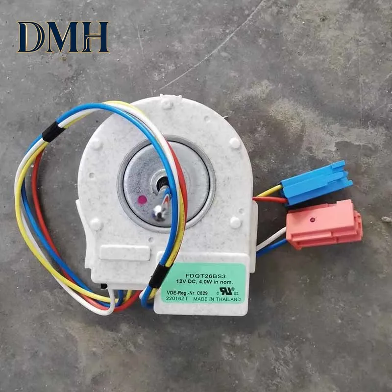 

Dmh .For Siemens Refrigerator Cooling Fan Motor Accessories Freezer Fan DC Motor FDQT34BS1 FDQT36BS4 FDQT26BS3