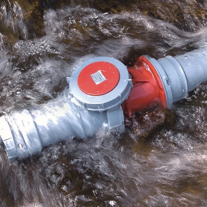 

Промышленная прочность 3-контактный 4-контактный 5-контактный разъем и розетка; Водонепроницаемый настенный электрический разъем 16А/32А