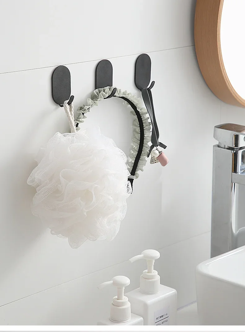 Heavy-Duty Adhesive Wall Hooks