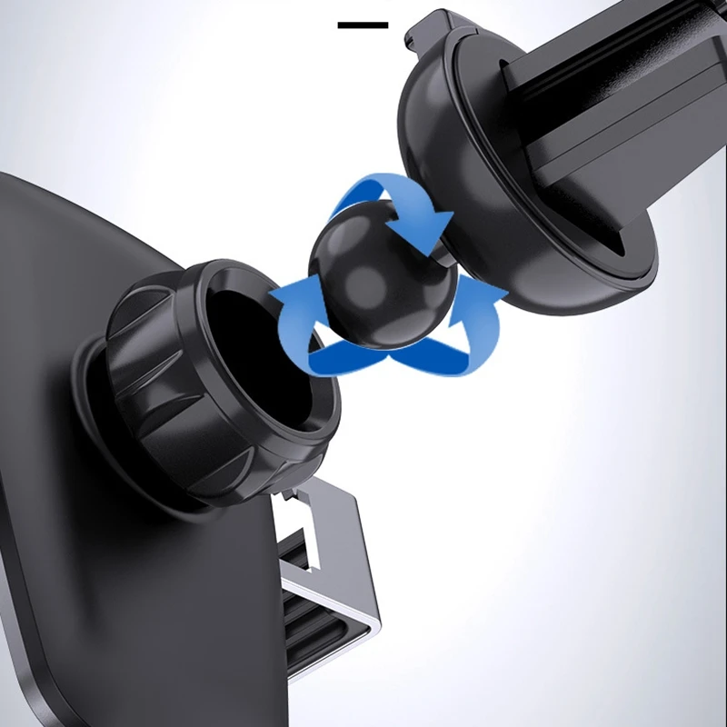 환기구 거치대 휴대폰 거치대, 조절 가능한 브래킷, 4-7 인치 스마트폰용 차량