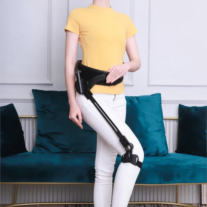 جهاز رفع الساق للمشي بمساعدة الهيكل الخارجي، خطوة مساعدة للمشي شلل نصفي لشلل الساق، تدريب على إعادة التأهيل والمشي
