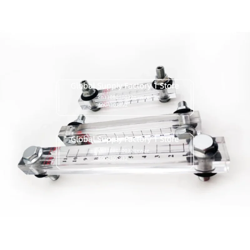 For XYW Oil Tank Level Gauge Acrylic Liquid Level Indicator Fuel Level Meter with Scale XYW-50 60 76 80 100 125 127 150