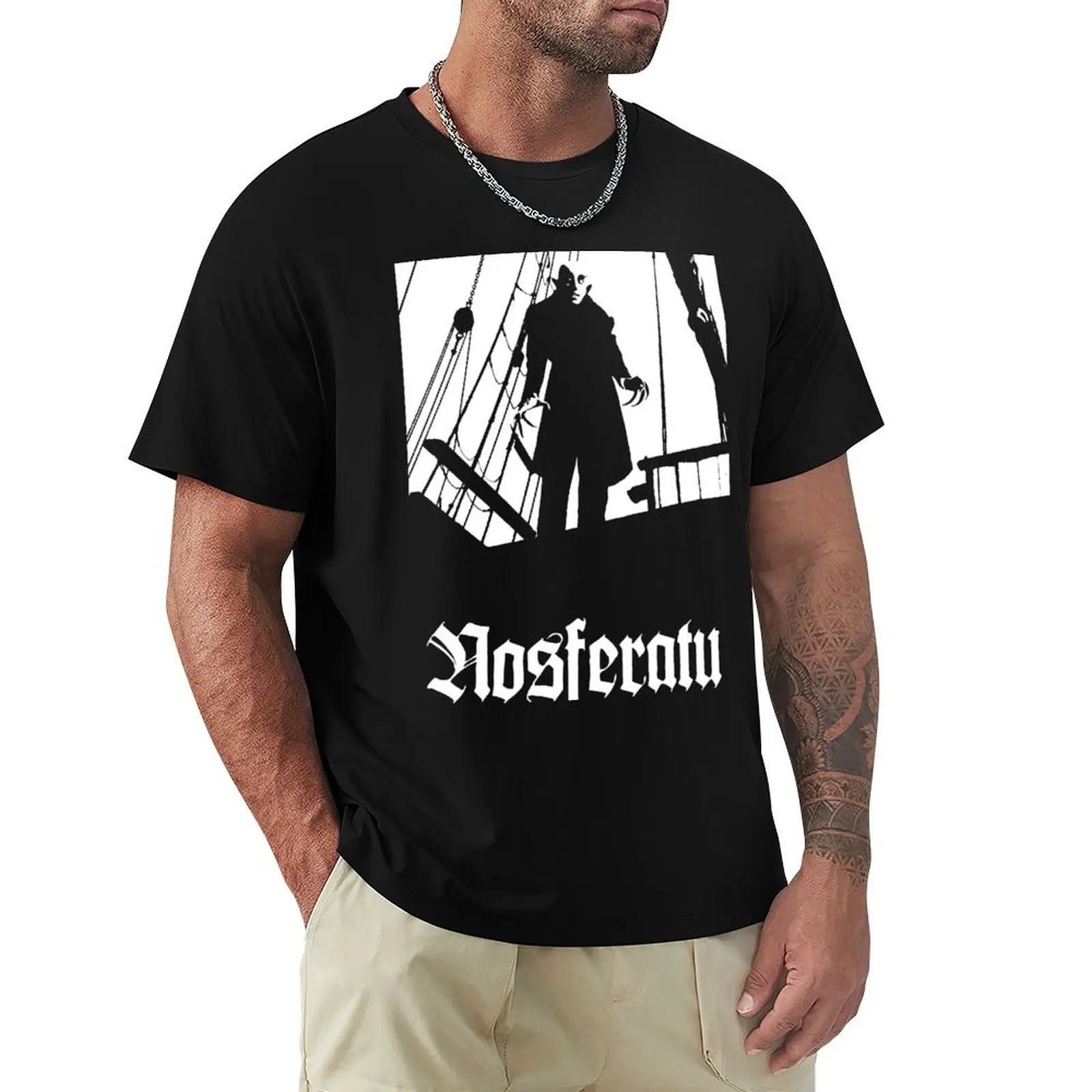 

Nosferatu black T-Shirt Personalized t-shirt shirts graphic tee new edition mens clothing