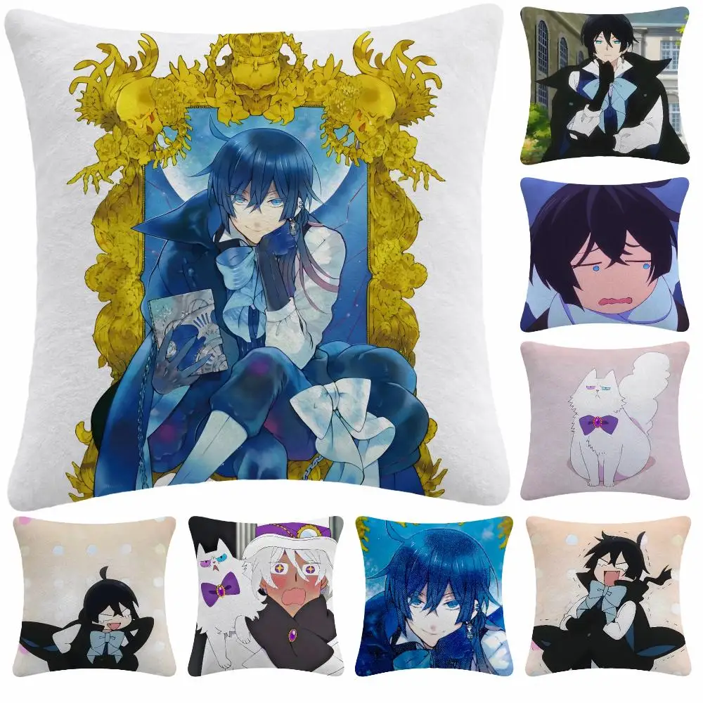 Anime Manga T-The Case Study of Vanitas Cushion Cover Soft Plush  throw pillow Sofa Bedroom Living Room Car Dorm Home Decor Gift