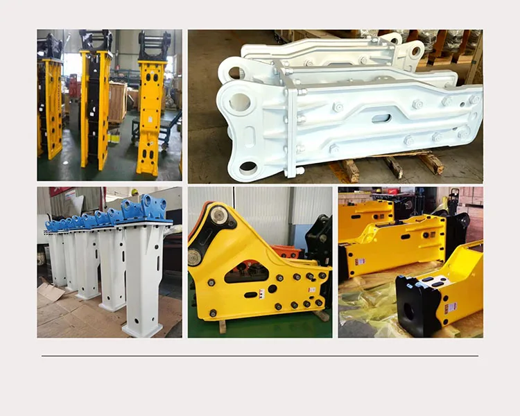 Interruttore/martello idraulico DEKAI SB131 da 30-40 tonnellate per escavatore 20Crmo Materiale 1 anno di garanzia