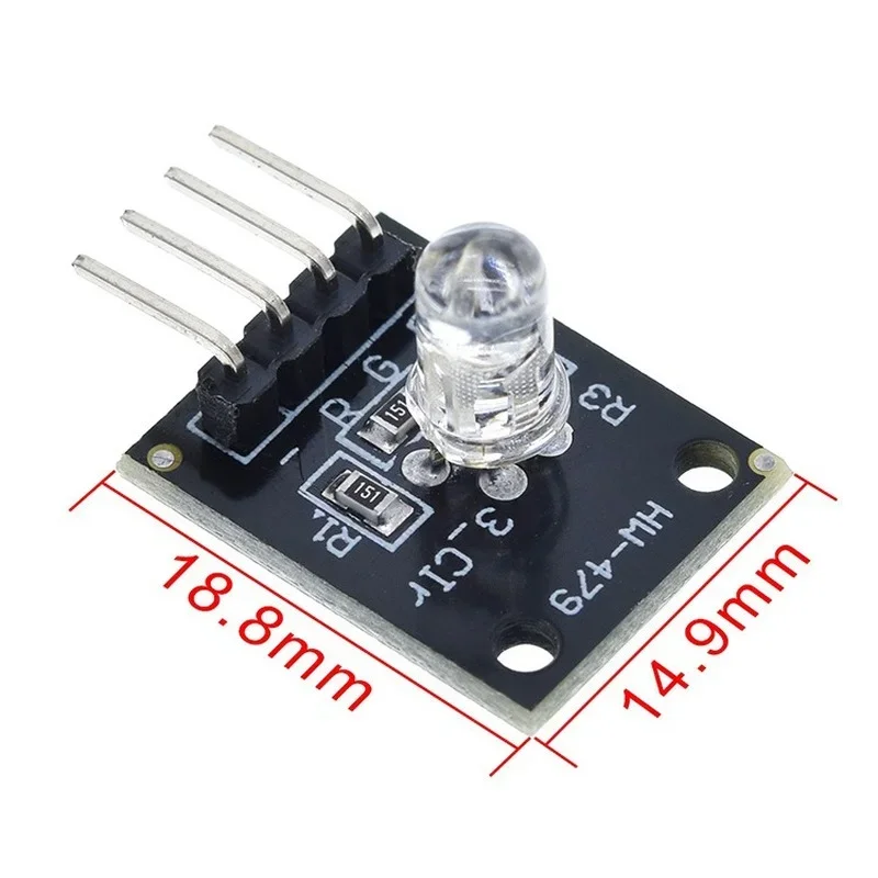 Smart Elektronica 4pin Rgb Module KY-016 Drie Kleuren 3 Kleur Rgb Led Sensor Module Voor Arduino Diy Starter Kit KY016