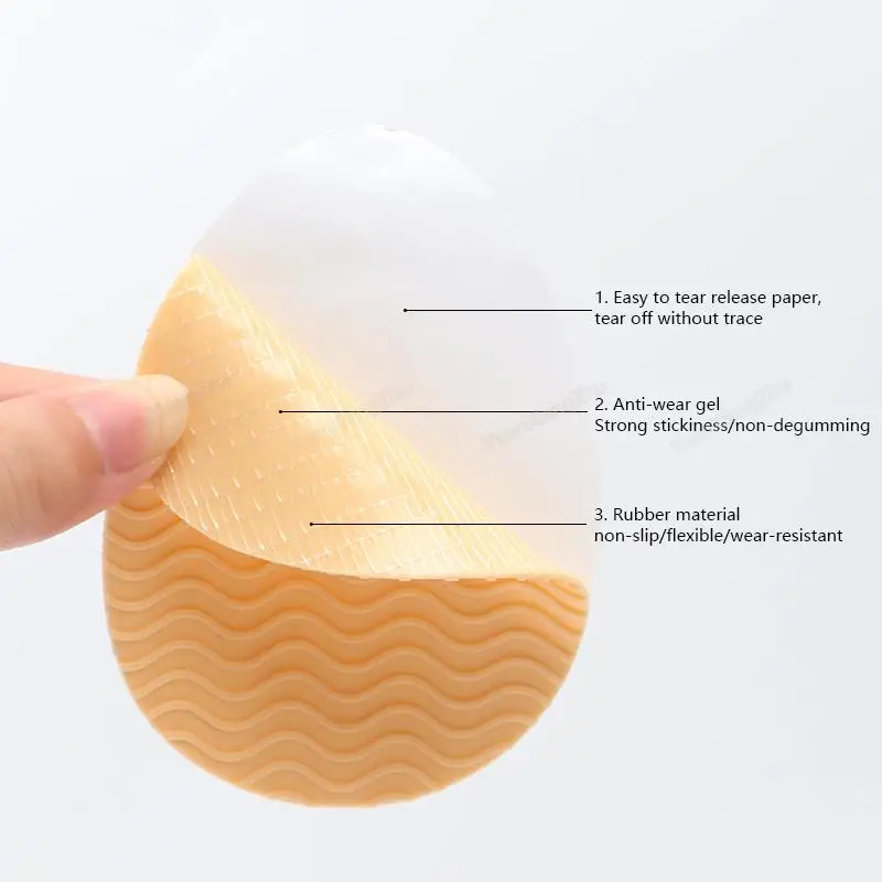 Shoe Sole Protector for Heels Anti-Slip Shoe Repair Soles Sneakers Sole Protector Quality Rubber DIY Self-Adhesive Bottom Sheet