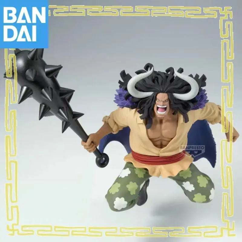 

Оригинальная фигурка Kaidou из коллекции One Piece Battle Record от Bandai Namco Banpresto, модель для коллекционеров, настольное украшение, игрушка, подарок