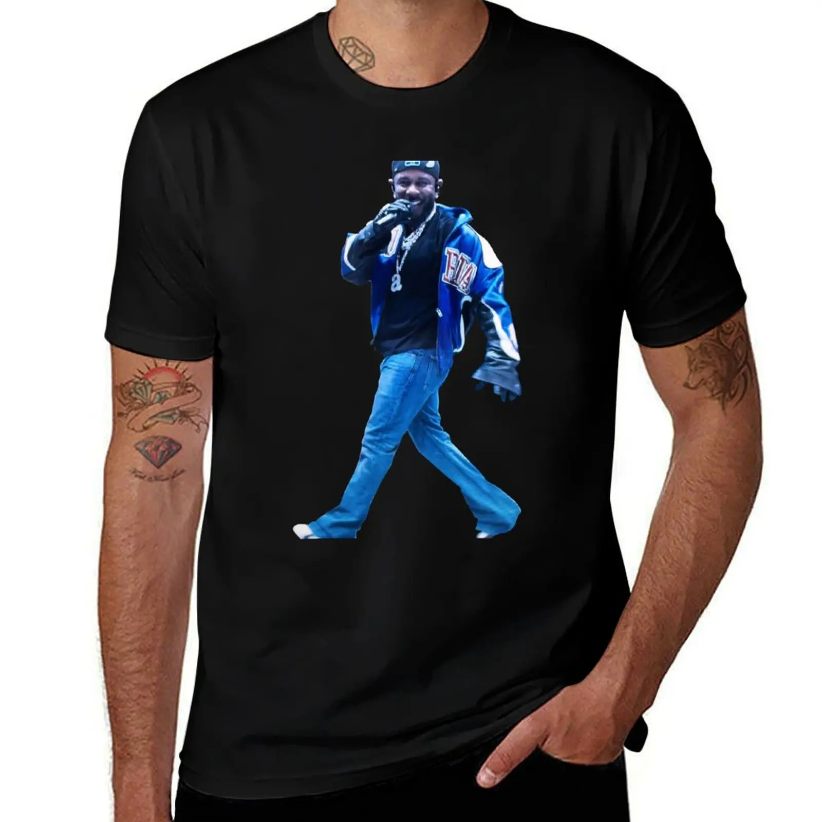 Kendrick Lamar “Say, Drake!” Smile LEGENDARY T-Shirt Simple Line Art Print Tee T-Shirt