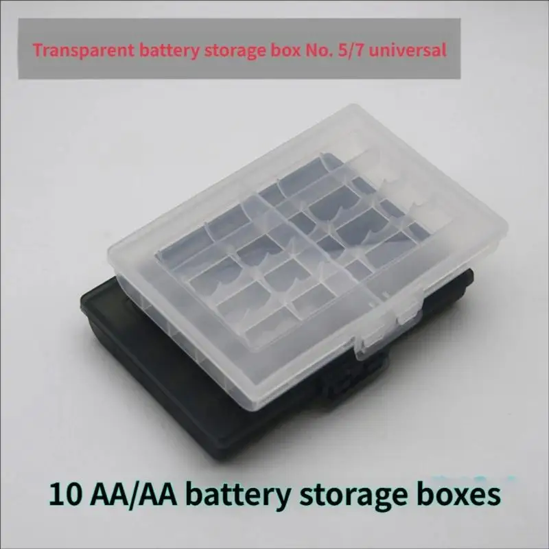Efficient Battery Organizers Case From PP Plastic Material For Storing 2A 3A Type Batteries 83CE