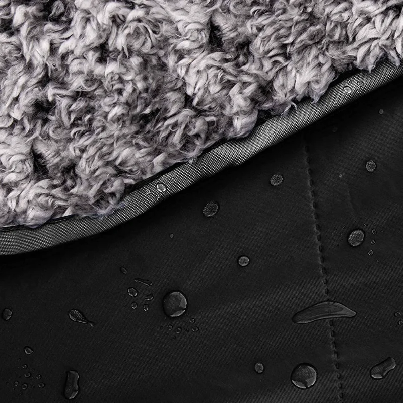 1pcs Lambswool Camping Blanket Windproof Thickened Camping Blanket Outdoor Travel Blanket Moisture-proof Picnic Mat