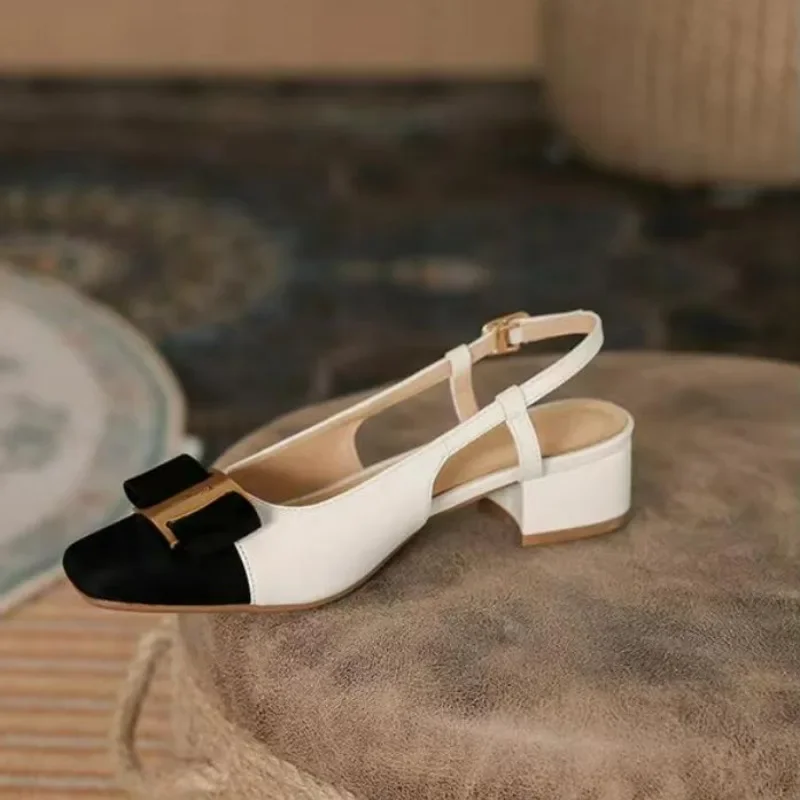 All-match Flat Shoes Women Sandals Non-Slip Soft Leisure Shoes Mixed Colors Comfort Low Heel Femme Thick Bottom Designer Shoes