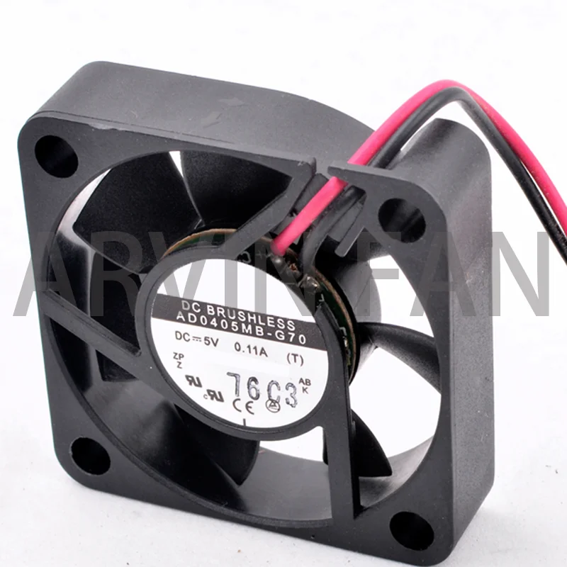 Brand New Original AD0405MB-G70 4cm 40mm Fan 40x40x10mm DC5V 0.11A 2 Ball Bearings Cooling Fan For Router Cash Register