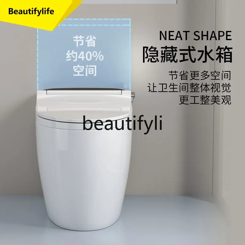 

A61 Mechanical Smart Toilet Ceramic Tank Siphon No Water Pressure Flush Cleaning for Buttocks