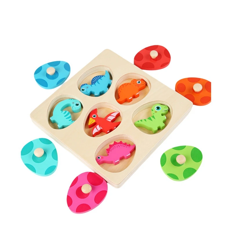 

Wooden Dinosaurs Guess Who I Am Toy Children's Early Education Puzzle Logic Reasoning Game Parent-Child Desktop Toy