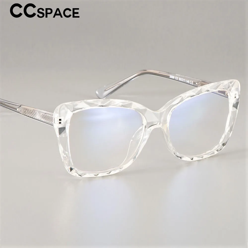 51019 Anti-blue Light Plastic Titanium Glasses Frames Cat Eye Ultralight Mężczyźni Kobiety Optyczne modne okulary komputerowe — zdjęcie 5