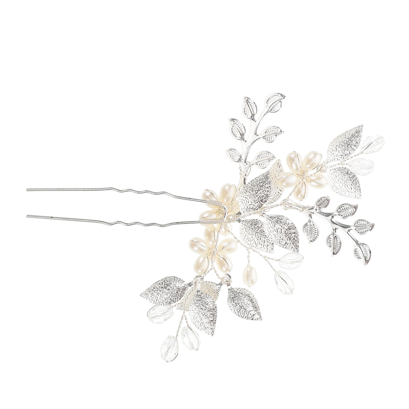 Pearl Flower Hairpin Vintage Bridal Accessories Women Elegant Hairstyle Pearl Decorations Wedding Banquet Party