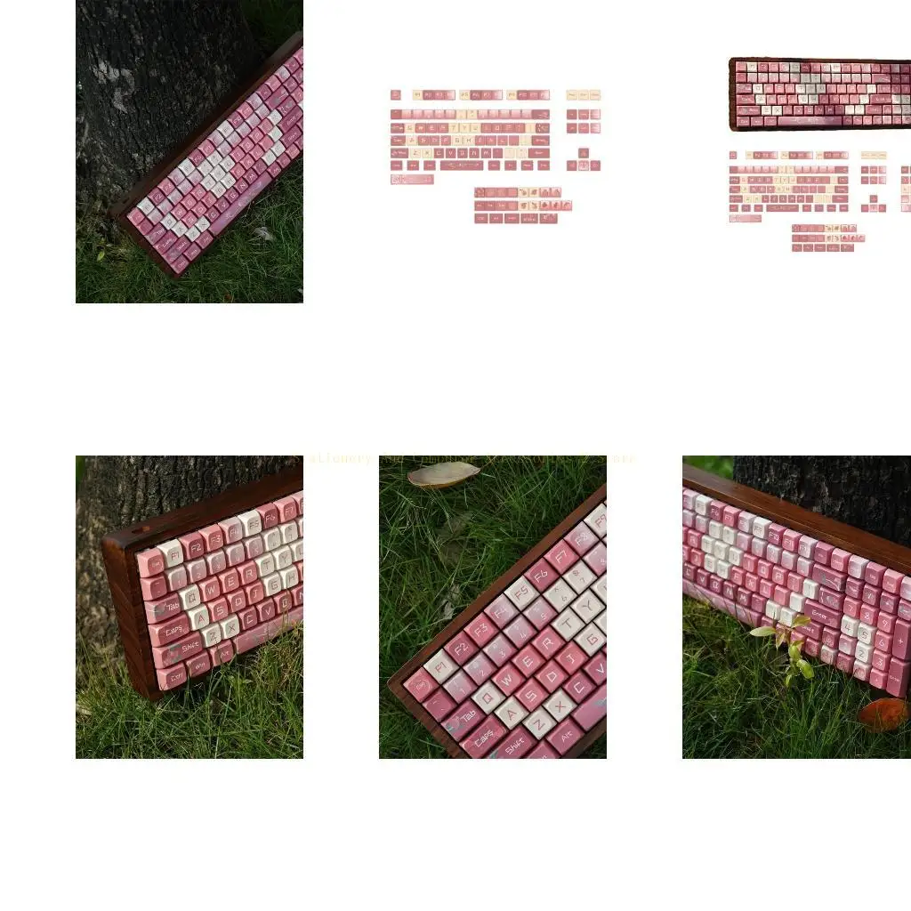 

PBT Key 127 keycaps Dye Sublimation Key Set for Switches