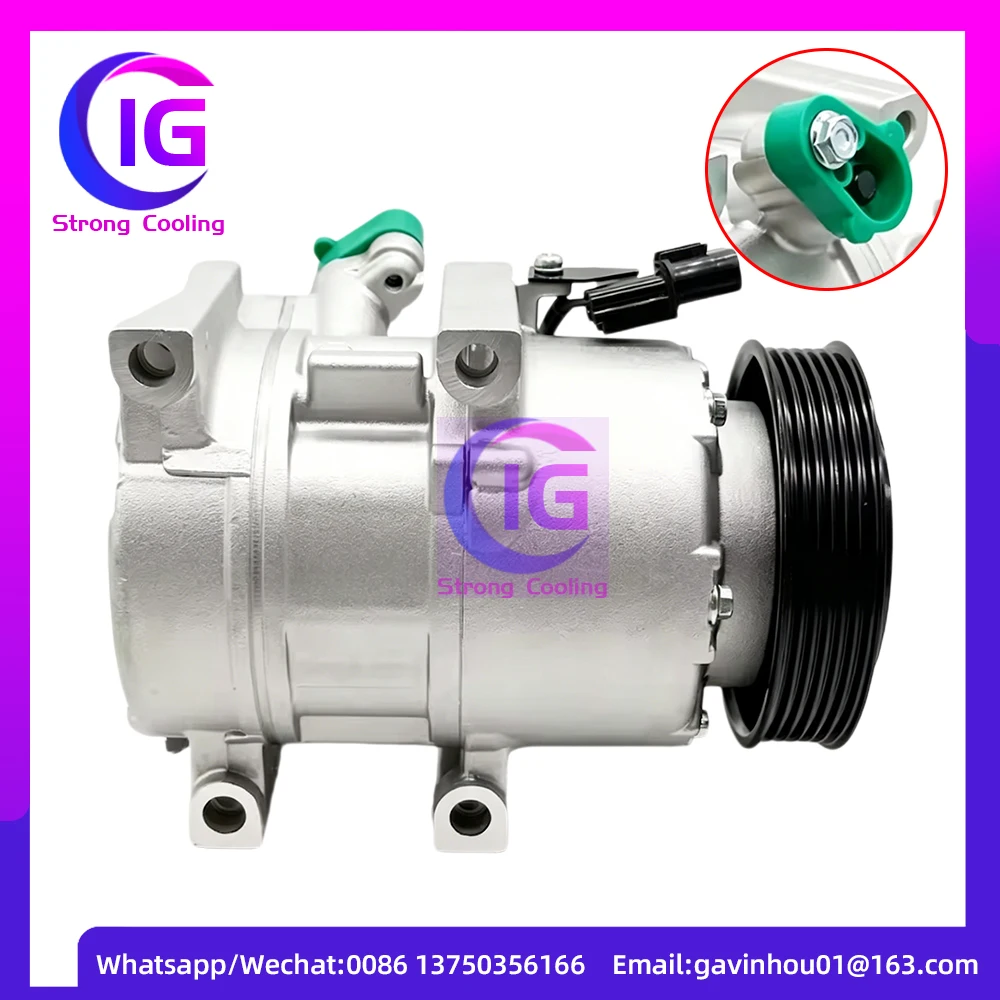 NEW VS16E AC Compressor For Hyundai Sonata VI YF 2.0 2.4 Kia Optima 2.0 2010 CVVL G4KD 977013V110 977013R000 97701-3R000