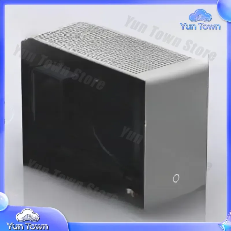 All Aluminum Side Transparent A4 ITX Mini PC Case for G1-SE SFX Power Supply Support Portable Small Form Factor Air Cooling
