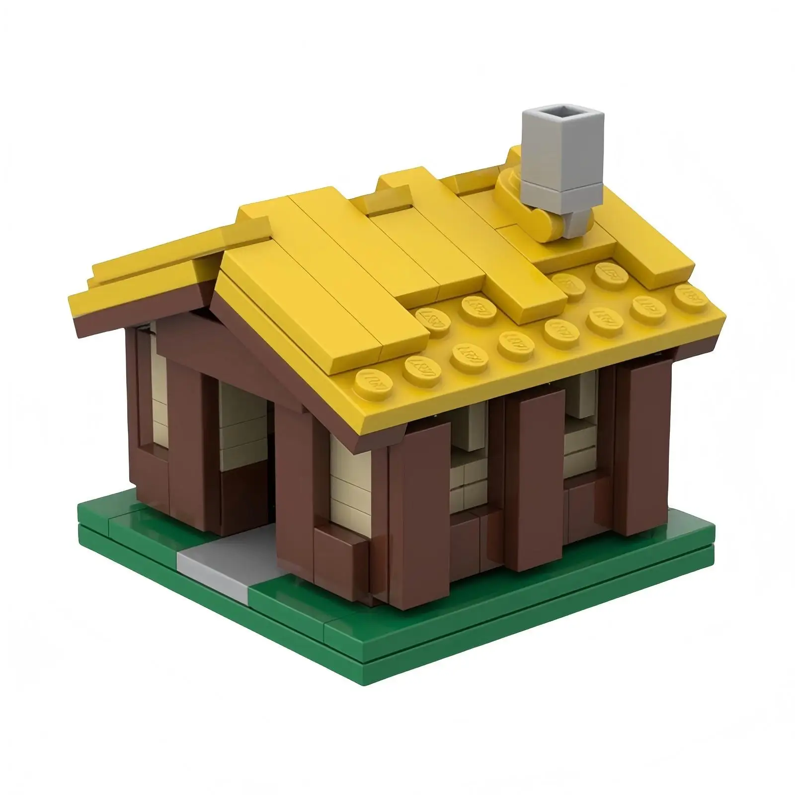 MOC Hot Game Defense Architectural House Model Tribal War Base Bouwsteenset DIY Kids Puzzel Assemblage Speelgoed Jongen Verjaardagscadeau