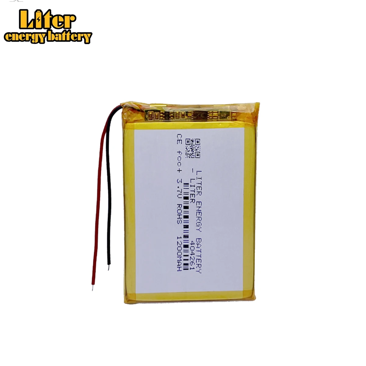 404261 3.7V 1200mAh akumulator litowo-polimerowy litowo-jonowy do lokalizator gps MP4 MP5 DVR głośnik zabawki e-book 044261