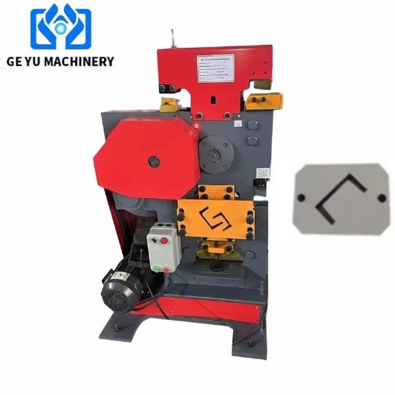 Q35Y Hydraulic Ironworker Combined Punching And Shearing Machine Bending And Notching Ironworker Punching And Shearing Machine